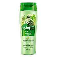 Dabur Vatika Naturals Cactus & Gergir Hairfall Control Shampoo, For Weak Hair, 185ml